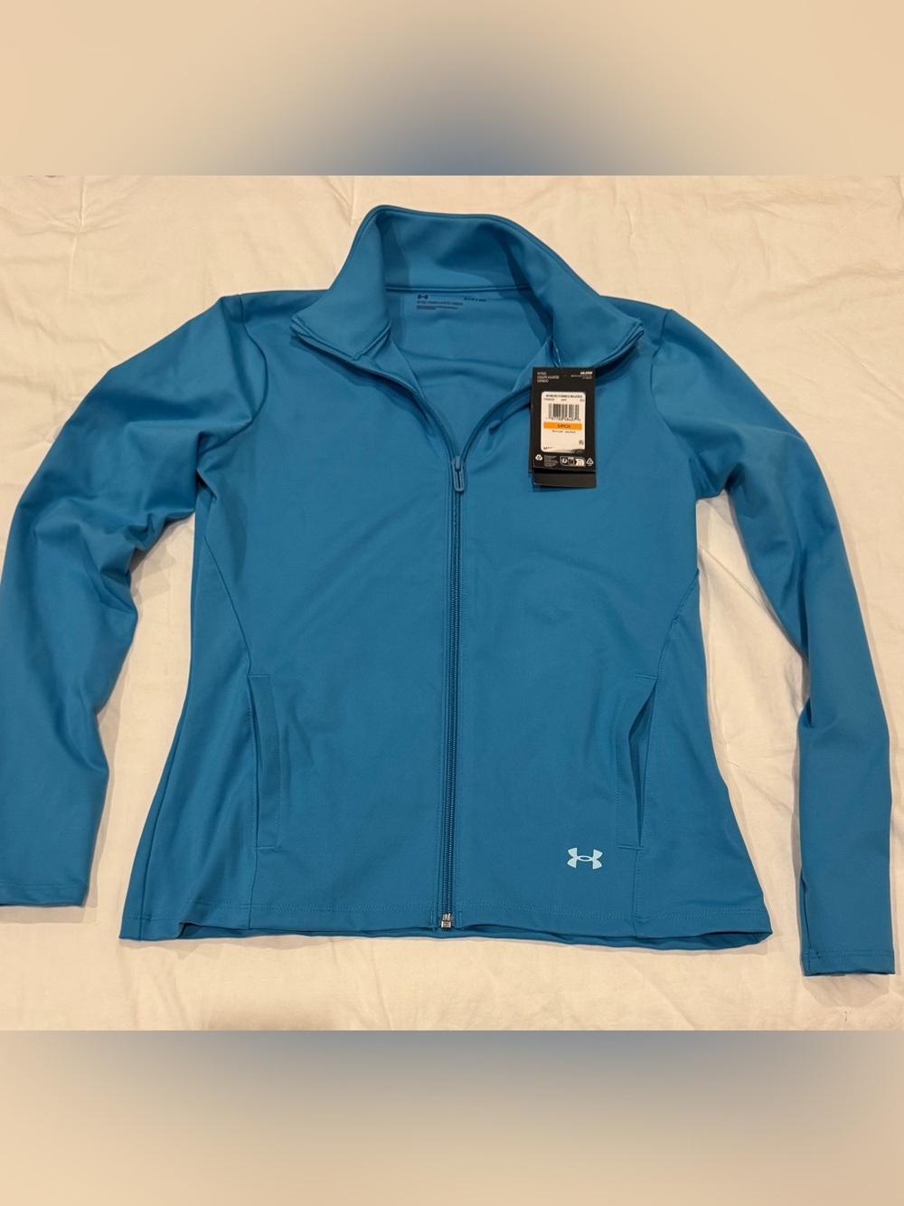 Under Armour Women's Zip-Front Jacket in Blue